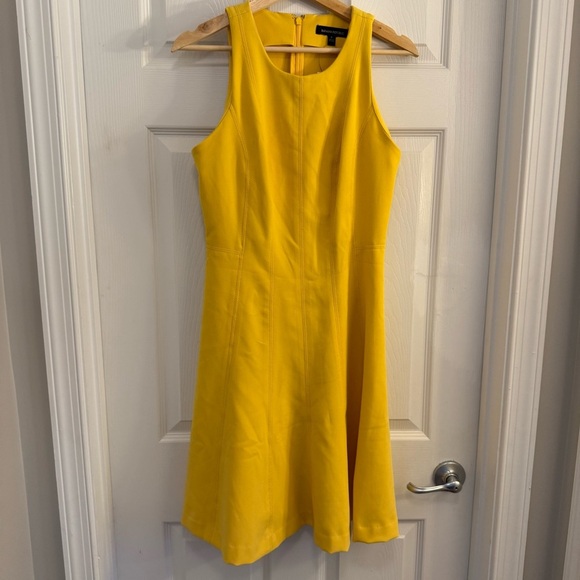 NWT Banana Republic Tailored Look Fit & Flare Dress - Picture 1 of 6